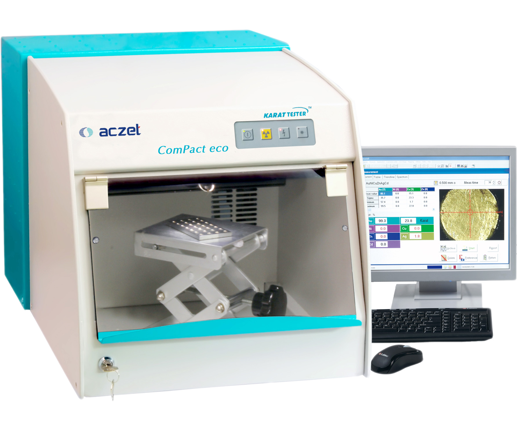 جهاز فحص الذهب Aczet Compact Eco