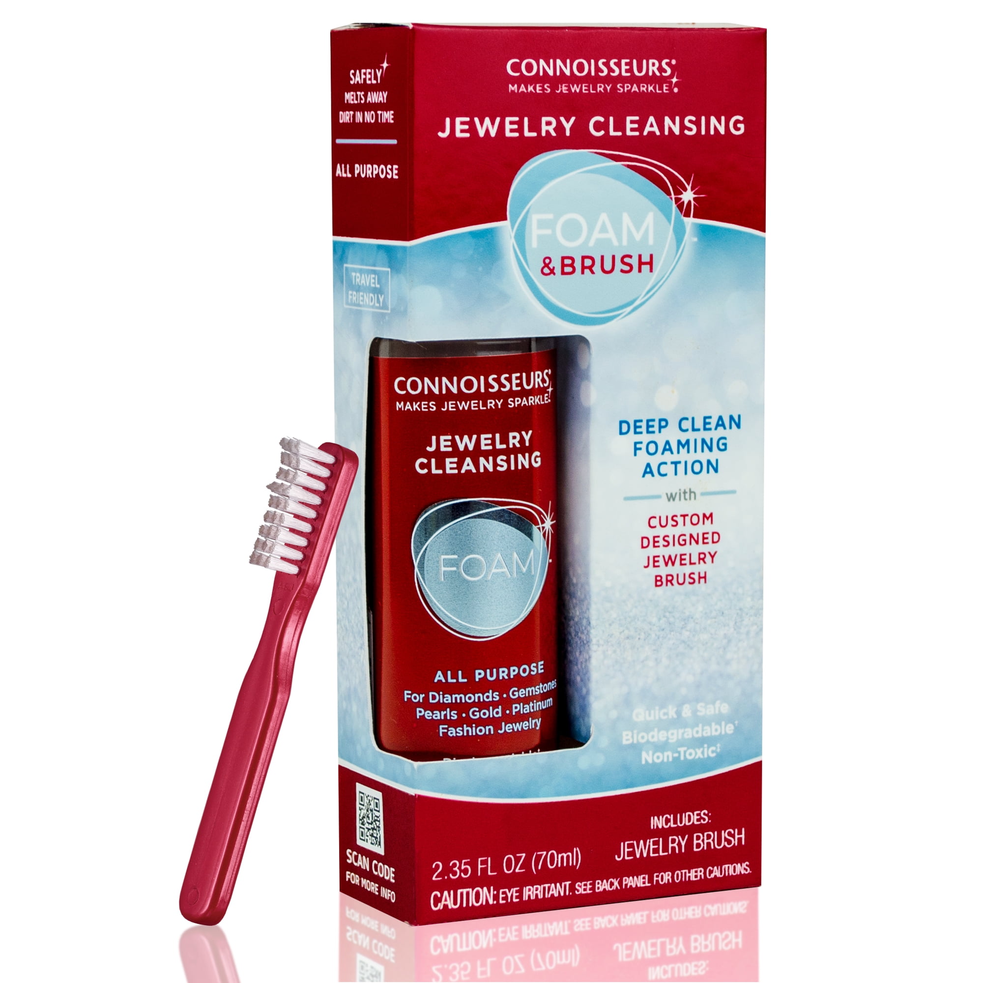 رغوة تنظيف + فرشاة — Cleansing Foam & Brush