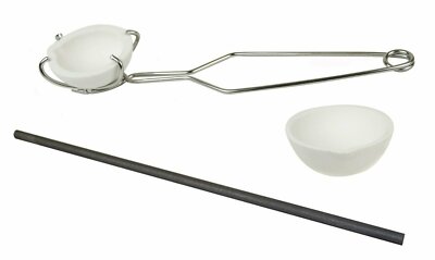 قضيب تقليب سيراميك بيضاوي