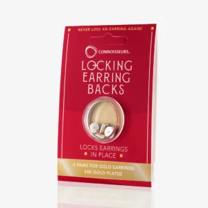 أقفال أقراط الذهب الآمنة — Connoisseurs Gold Earring Backs
